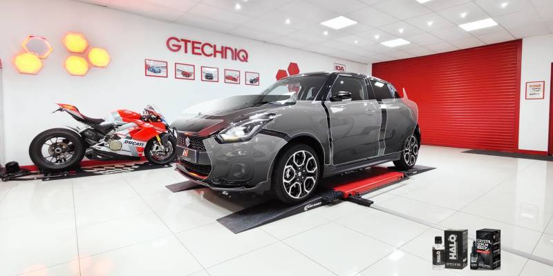 SUZUKI SWIFT SPORT - PROTECTION PPF PARTIEL - CERAMIQUE GTECHNIQ A CAMBRAI